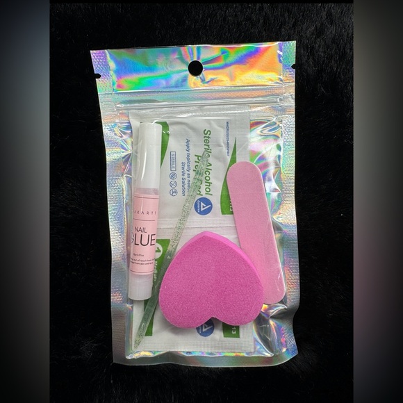 047 handmade press on nails size S - Picture 5 of 5